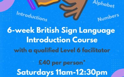6-week introduction to BSL course