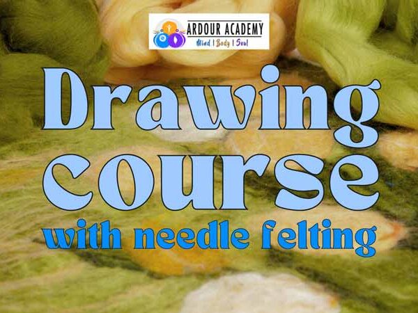 Drawing Course with Needle Felting