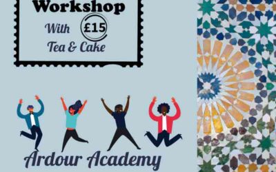Persian Dance workshop with cakes and tea.